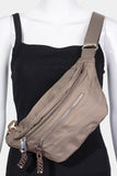 Nylon Crossbody Bag with Adjustable Strap