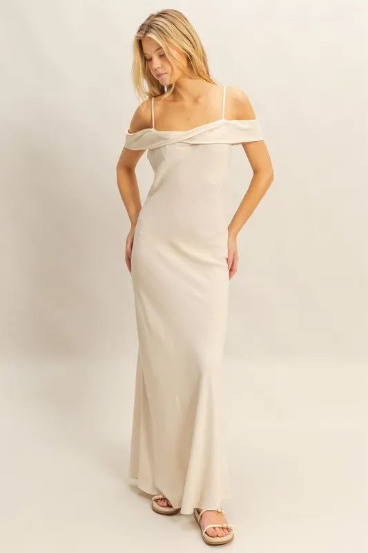 Flattering Fit Cami Maxi Dress