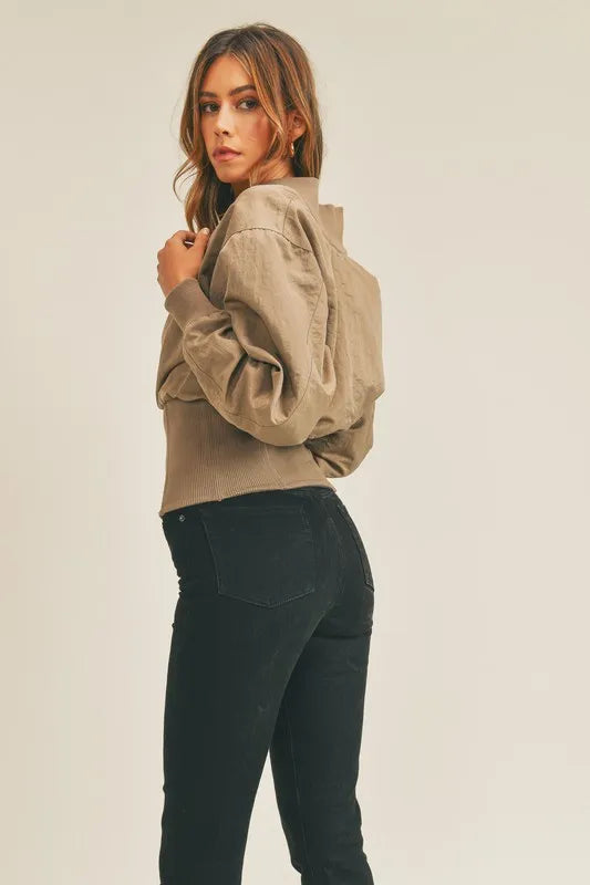 Long Sleeve Two Way Jacket