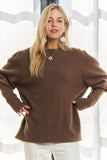 Puff Shoulder Sweater