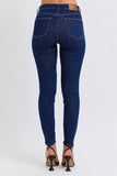 Full Size Midi Rise Tummy Control Classic Skinny Jeans Plus Size