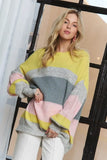 Stripe Round Neck Sweater