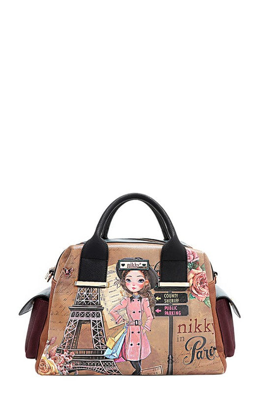 Eco-Leather Boston Bag