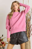Puff Shoulder Sweater