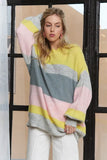 Stripe Round Neck Sweater