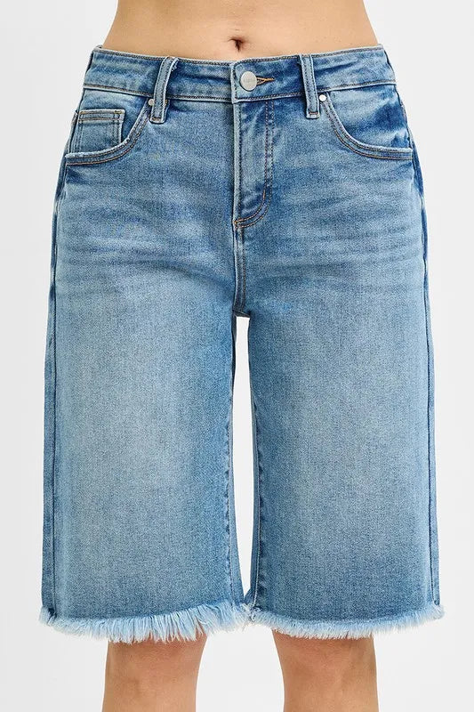 Tummy Control Mid Rise Fit Bermuda