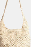 Intricate Braided Hobo Shoulder Bag
