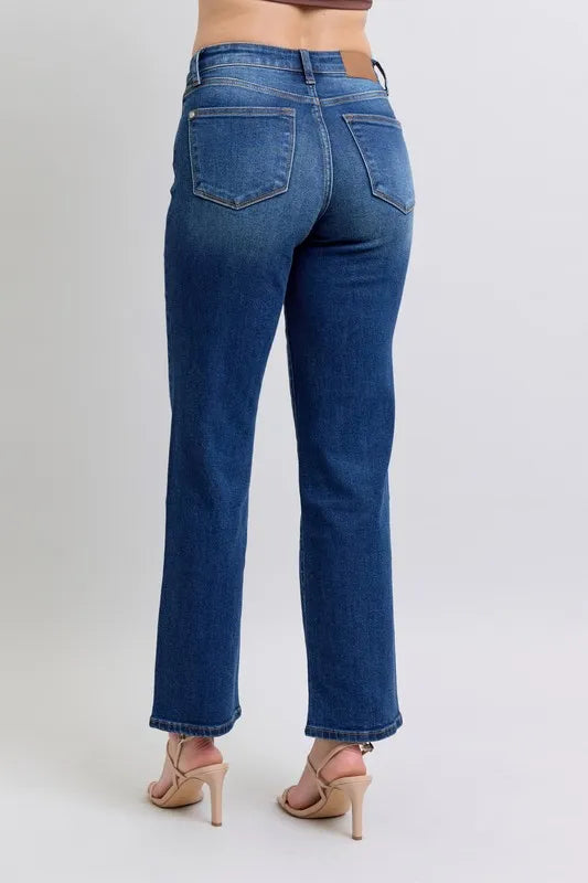 Full Length Modern Side Seam Pocket Jeans