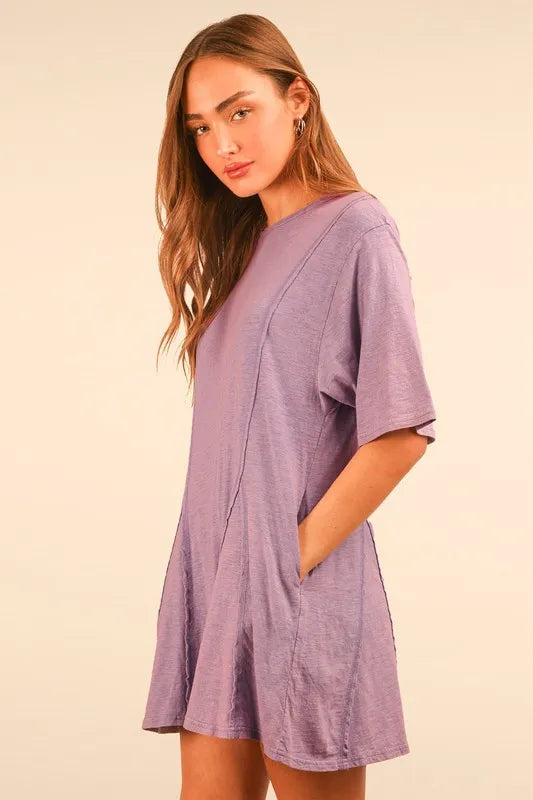 Mineral Washed Oversized Knit Comfy Romper