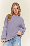 Puff Sleeve Cozy Sweater Top