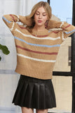 Multi Color Stripe Sweater