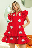 ns Baseball Patch Gameday Dress