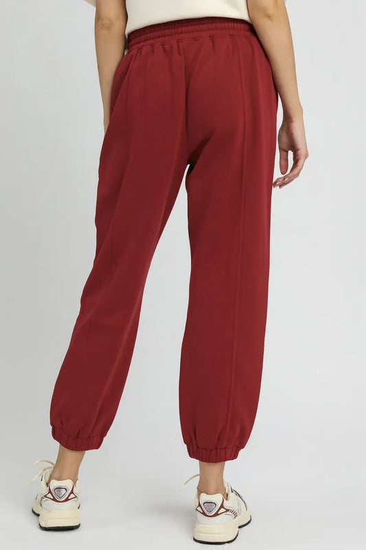 Cozy Fleece Joggers with Adjustable Drawstring
