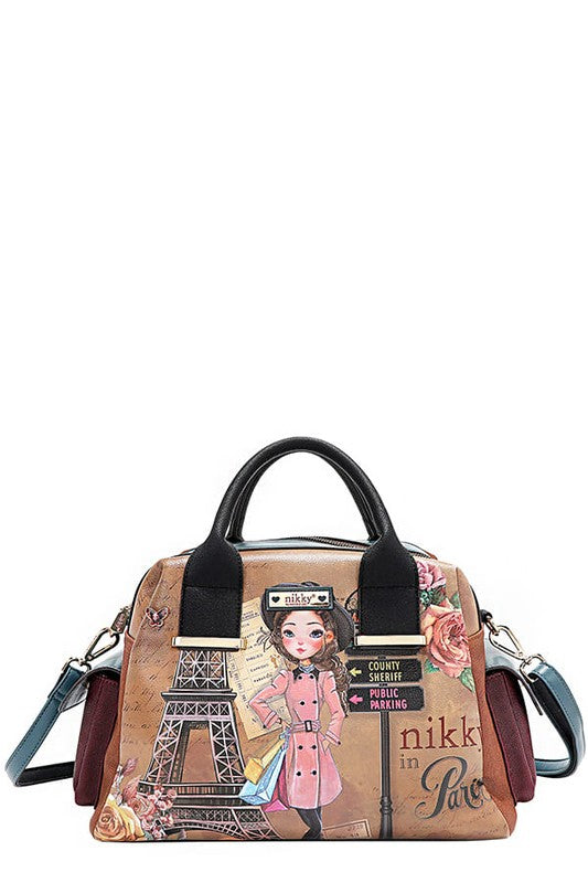 Eco-Leather Boston Bag