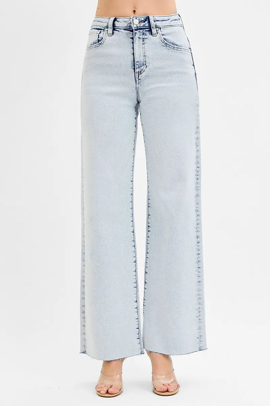 Elevated High-Waist Relaxed Jeans