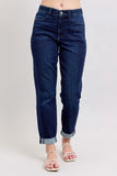 Full Size High Waist Boyfriend Jeans Plus Size