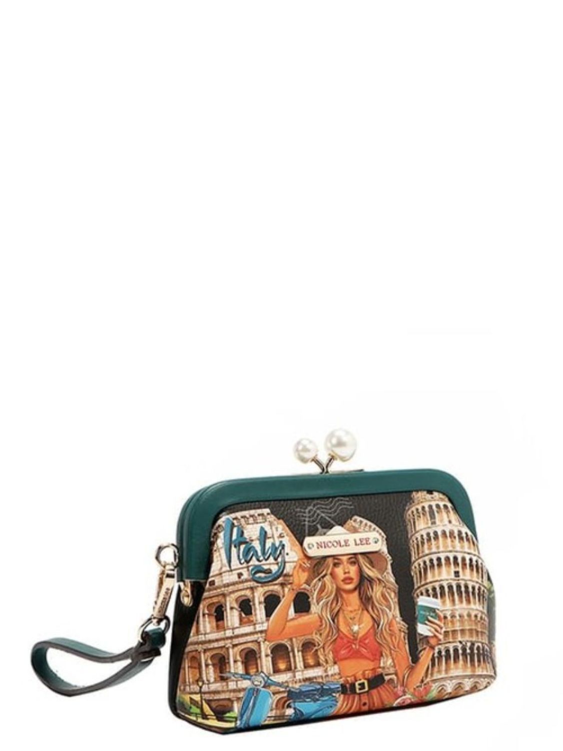 Chelsea Pearl Kiss-Lock Coin Purse