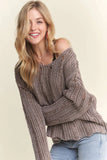 Distressed Mineral Washed Sweater