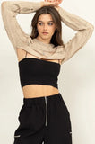 Open Knit Shrug Sweater