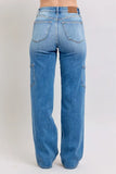 Full Size High Waist 90's Straight Jeans Plus Size