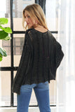 Distressed Mineral Washed Sweater