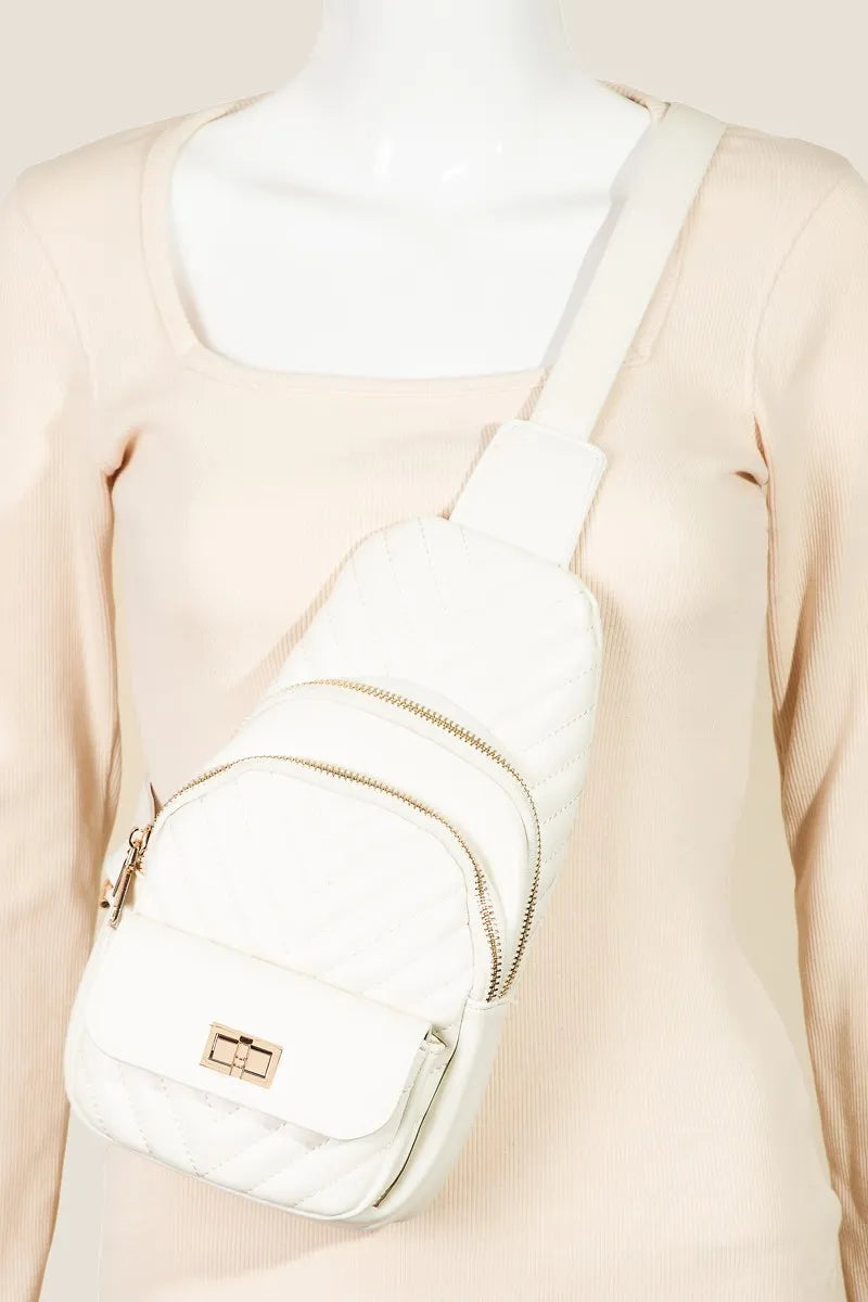 Elegant Quilted Leather Crossbody Bag