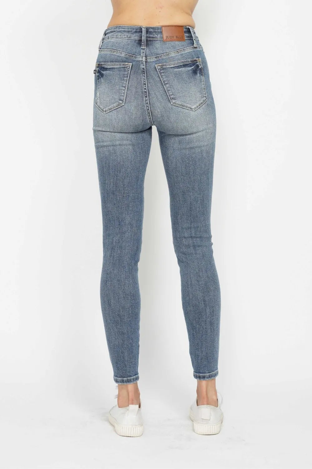 Full-Size Figure-Flattering Skinny Denim Jeans