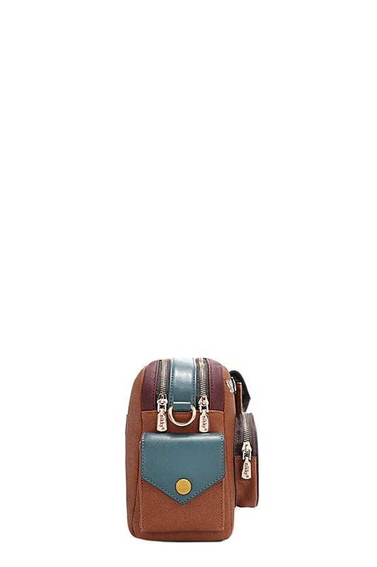 Multi Pocket Messenger Bag