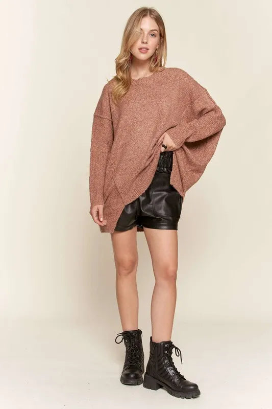 Oversized Comfy Sweater Top