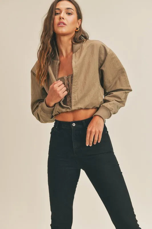 Long Sleeve Two Way Jacket