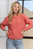 Soft Comfy Round Neck Sweater