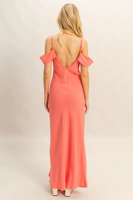 Flattering Fit Cami Maxi Dress