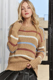 Multi Color Stripe Sweater