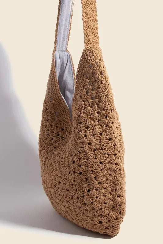 Soft Intricate Braided Tote Bag