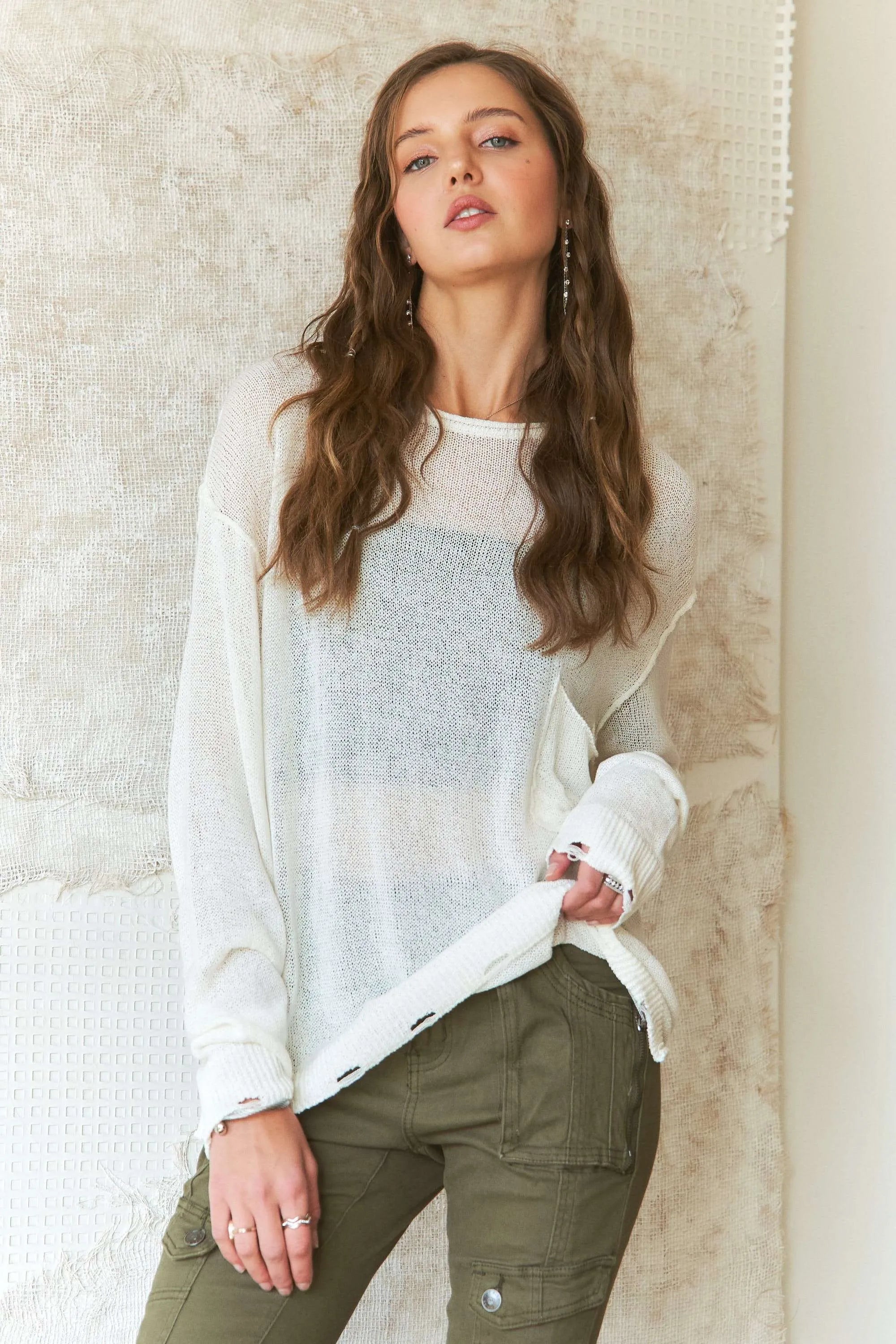 Vintage Edge Lightweight Sweater