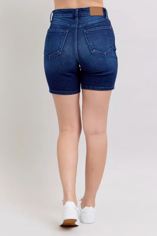 High Waist V-Front Bermuda