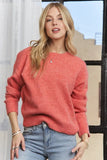 Soft Comfy Round Neck Sweater