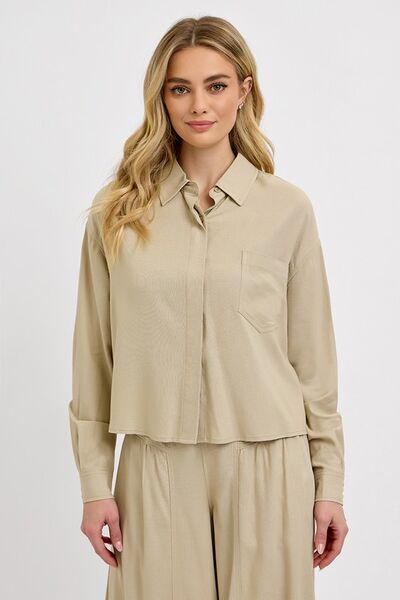 Button Down Long Sleeve Shirt
