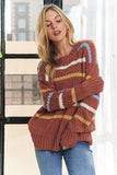 Multi Color Stripe Sweater