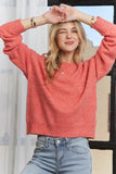 Soft Comfy Round Neck Sweater