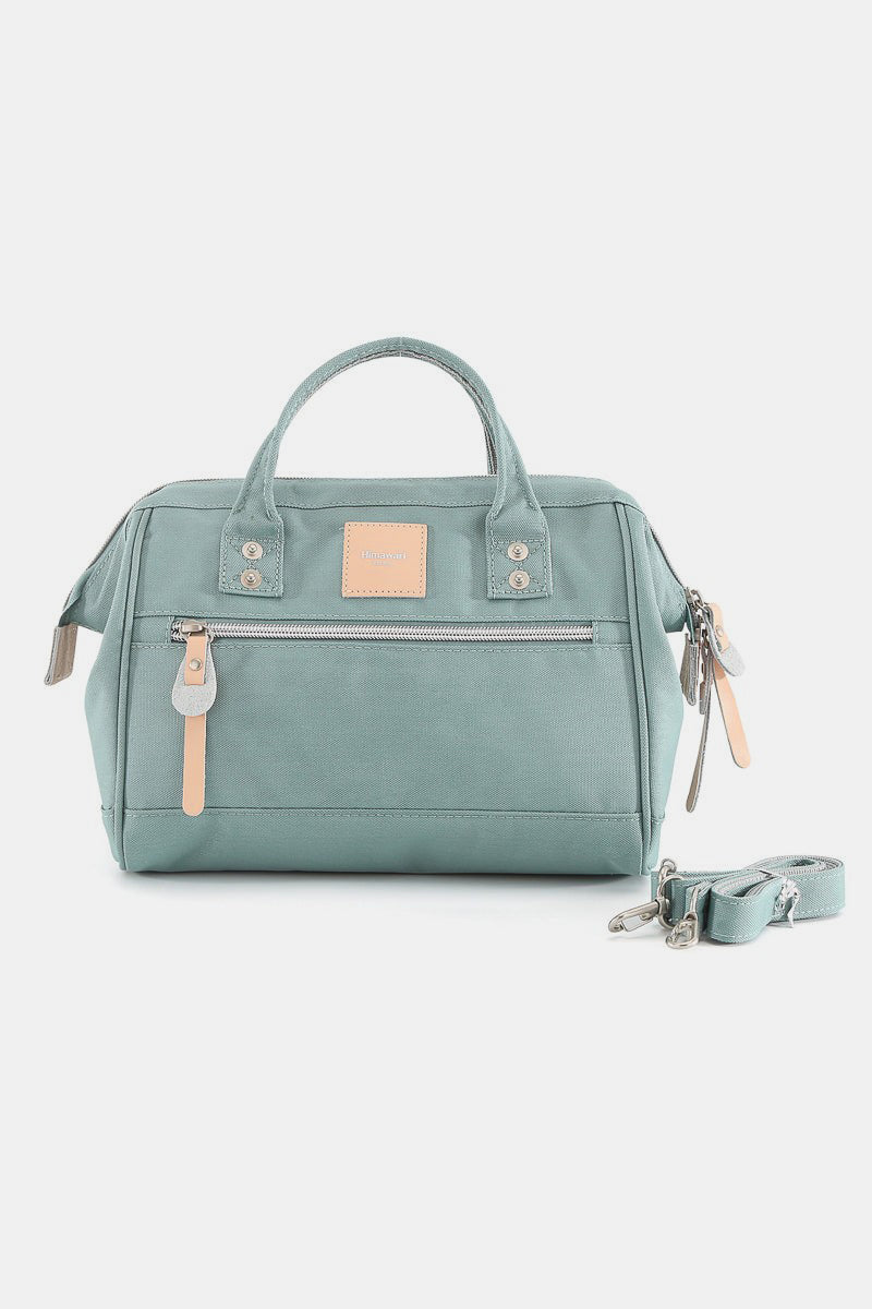 Waterproof Canvas Removable Strap Handbag - Sage