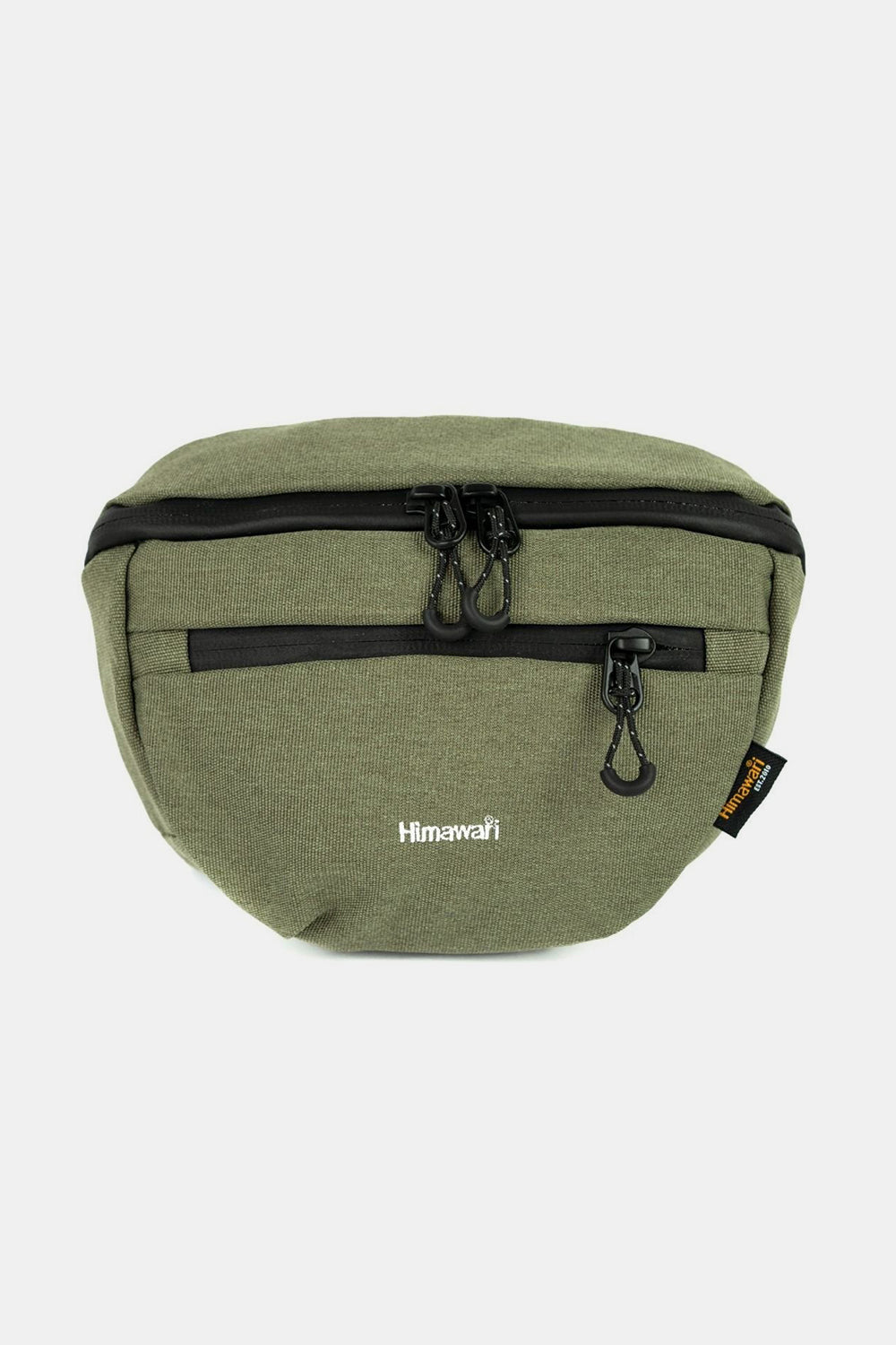 Waterproof Canvas Adjustable Strap Sling Bag - Green