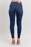 Full Size Embroidered High Rise Skinny Jeans Plus Size