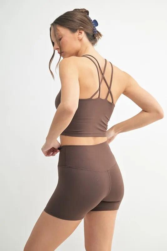 Venice Cloud Light Crissross Sports Bra