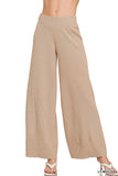 Viscose Ribbed Sweater Pants