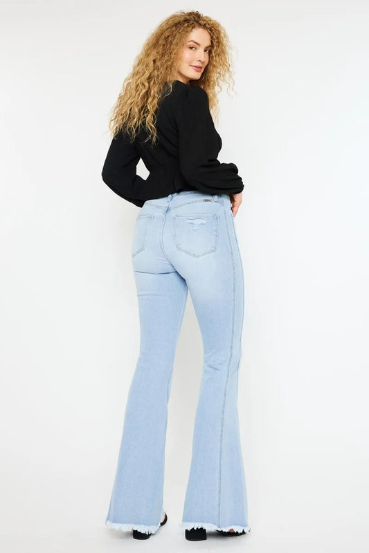 Elevated Curve-Flattering Flare Jeans