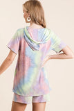 Tie Dye French Terry Hoodie Top and Bottom Set