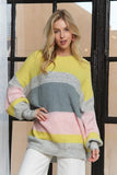 Stripe Round Neck Sweater