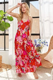 Floral Tiered Maxi Cami Dress