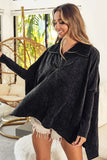 Fleece-Lined Quarter-Zip Sweatshirt